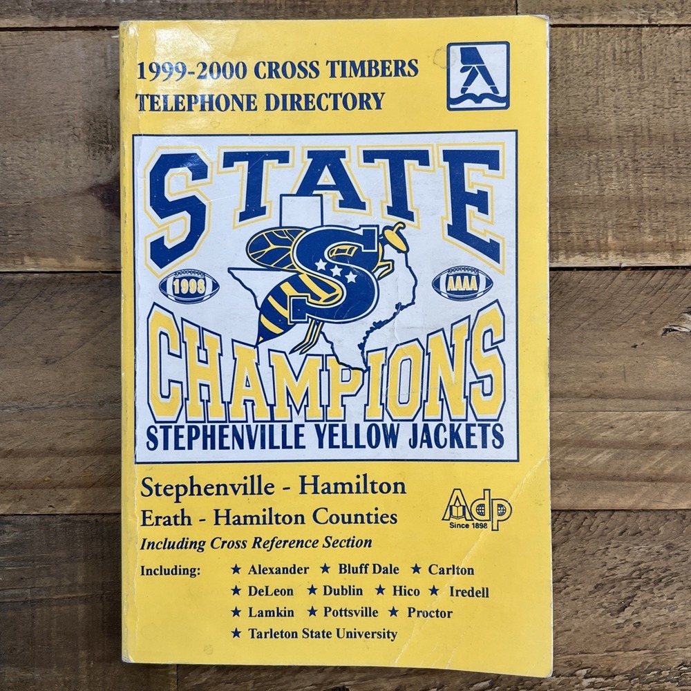 1999-2000 Cross Timbers Telephone Directory Texas